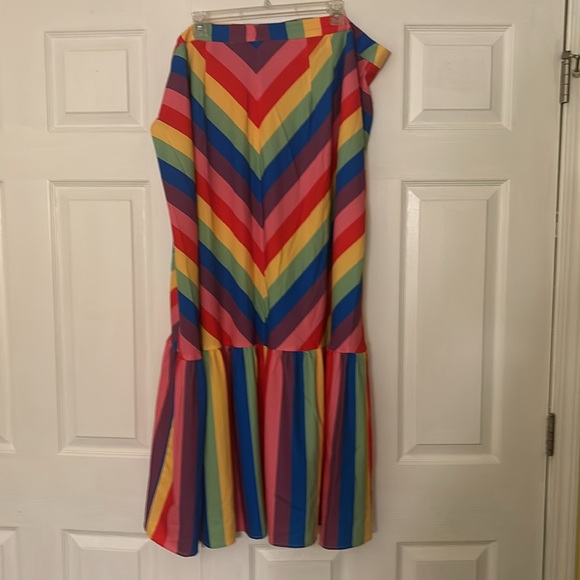Eloquii Rainbow Maxi Skirt - Picture 3 of 4
